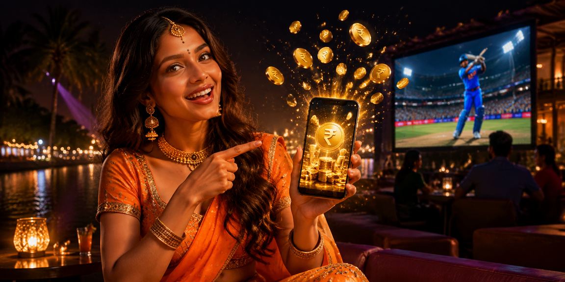Mobile betting transaction showing Indian rupee currency
